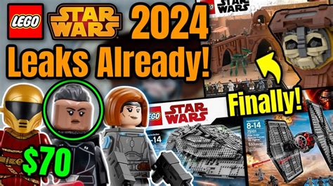 summer set leaks|LEGO Star Wars SUMMER 2024 Sets LEAKED!